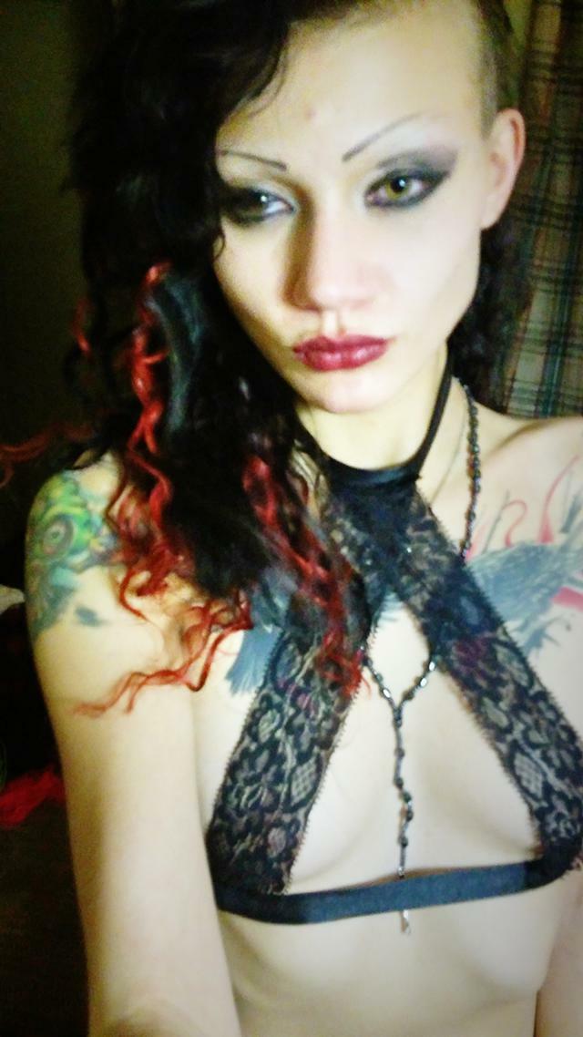Tiny Tattooed Goth Stripper — 40