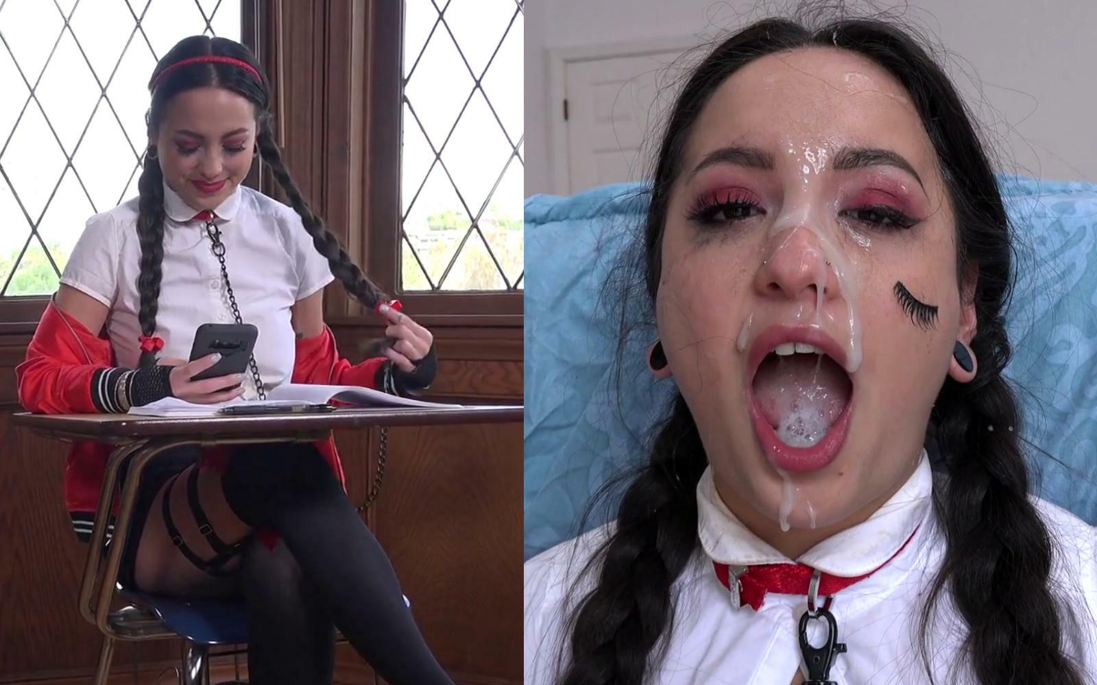 Before and after bukkake — 5